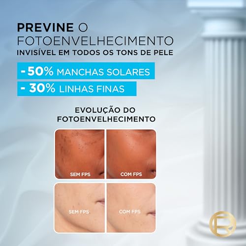 L'Oréal Paris Protetor Solar Expertise The Invisible Fluido sem cor FPS60 40g
