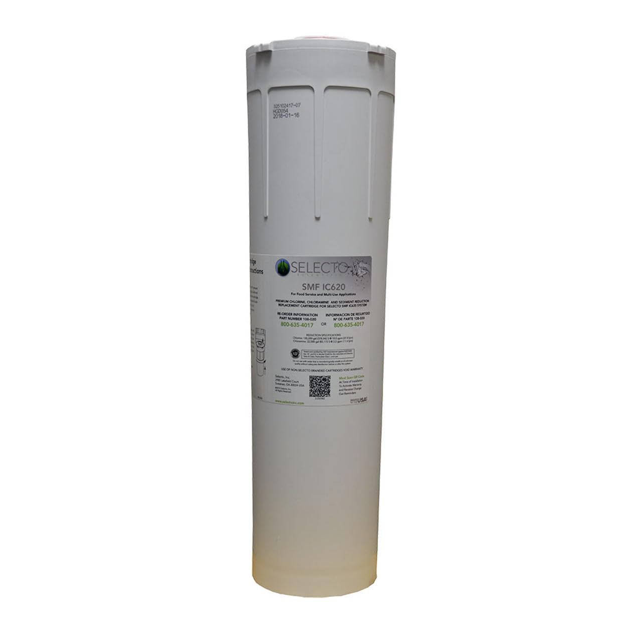 Selecto 108-020 replacement filter for IC620