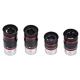 Das superweite scheinbare 68-Grad-Feld bietet einen weiten Blick auf den Mond, die Sternhaufen und die Milchstraße.