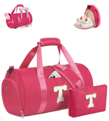 Vogewood Customized Initial 8 Year Old Girl Birthday Gift, Girls Travel Bag