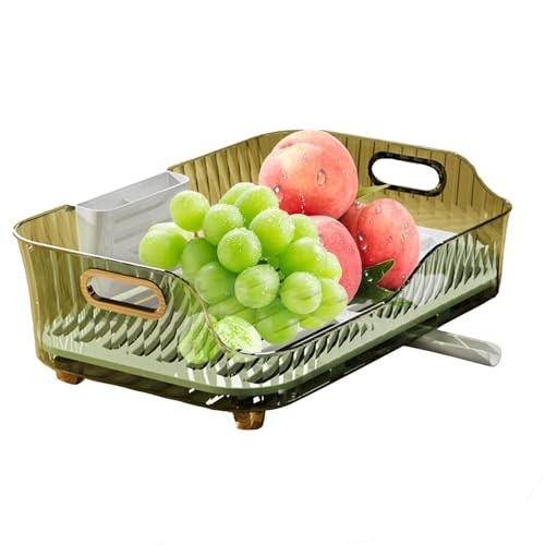 Secador de platos, soporte para secado de platos, soporte para secado de platos, soporte de vajilla inoxidable con boquilla giratoria, soporte de secado con soporte para bebidas para la cocina