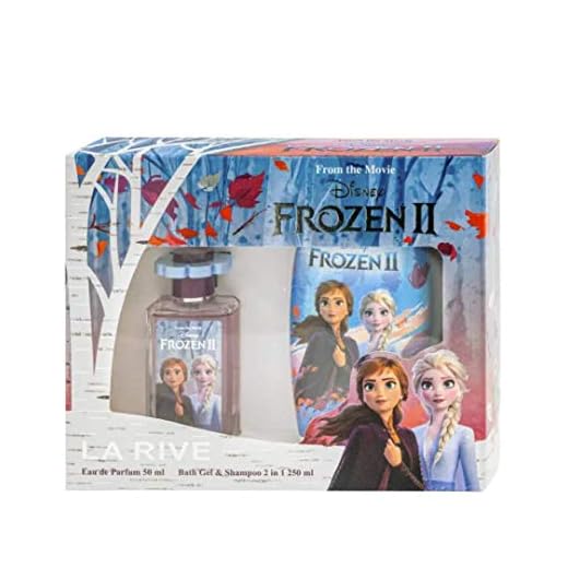 DINSNEY FROZEN - DIE EISKÖNIGIN - Geschenkbox Eau de Parfum 50 ml und Duschgel 250 ml