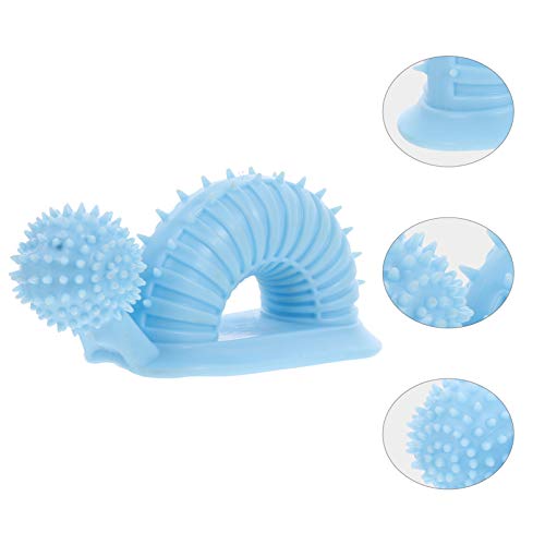 UKCOCO Brinquedos para Mastigar Cachorros Em Forma de Caracol Cachorro Escova de Dentes Brinquedos B