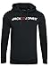 Produktbild JACK & JONES Herren Kapuzenpullover Jjecorp Logo Sweat Hood Noos, Schwarz (Black Detail: Reg Fit), Small