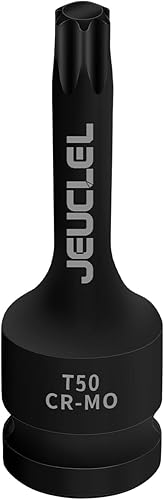 Vista 22 de Juego de llaves de vaso de impacto Torx Star de 6 puntos, T30 T40 T45 T50 T55 T60 T70 T80 1/2 pulgadas Kit de llaves Allen de accionamiento