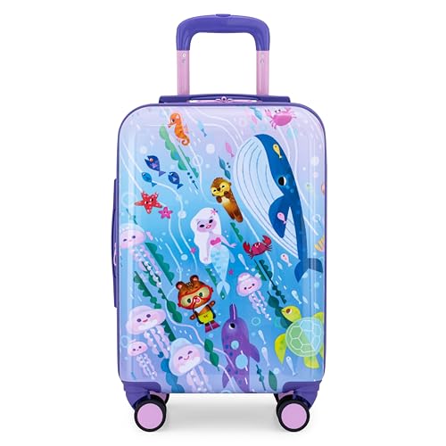 Travelers Choice Kids JoJo the Bears Travel Adventure Under the Sea 20-Inch Carry-On