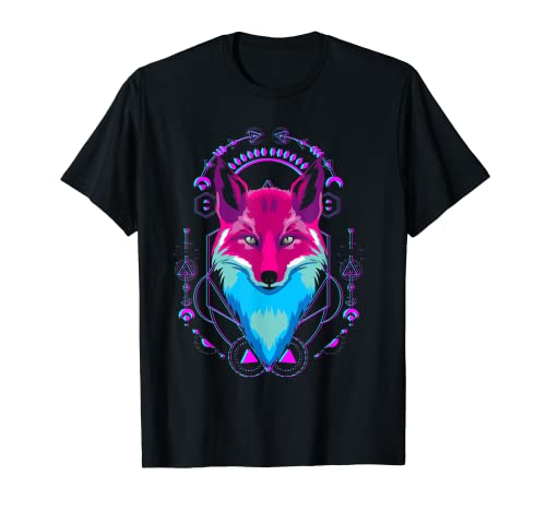 Fox Japan Street cyberpunk ropa streetwear Ropa Camiseta