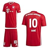 Original Branding adidas FCB FC Bayern München Home Kit Heimset 2020 2021 Herren Sané 10 Gr L