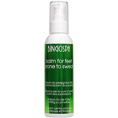 BINGOSPA Baume des pieds contre la transpiration des pieds Transpiration Douleur aux pieds Gonflement des pieds 135 g Cover