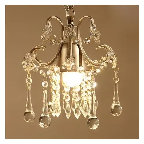 Lustre en cristal chaleureux pour sublimer l'entrée et l'allée