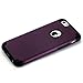 AILUN Phone Case for iPhone 6s iPhone 6 Soft Interior Silicone Bumper Hard Shell Solid PC Back Shock-Absorption Skid-Proof Anti-Scratch Hybrid Dual Layer Slim Cover Purple