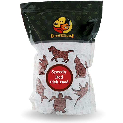 Foodie Puppies Speedy Rapid Red Fish Food – 500Gm | Aggressive Color Enhancing Healthy Nutritional Fish Food