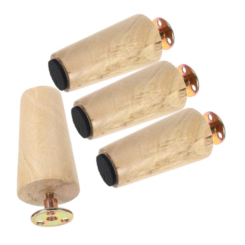 Patas de sofa madera DOITOOL reemplazo de patas de madera de mesas 4pcs 2