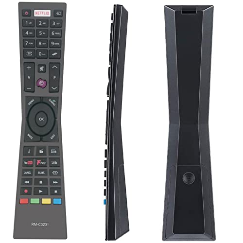 VINABTY RM-C3231 Replacement Remote Control fit for JVC 4K LED TV LT-32C670 LT-32C661 LT-24C660 LT-24C661 LT-32C660 LT-24C656 LT-24C660(C) LT-32C666 LT-32C671 LT-40C680 LT-40C755(C) LT-40C860
