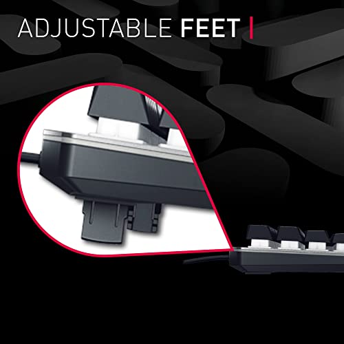 MV 3.0, Tastiera Gaming Meccanica con Illuminazione RGB, Layout per la Germania (QWERTZ), Luminoso Design Alluminio, Interruttori MV (VIOLA), Nero - Tastiera gaming - Immagine 7