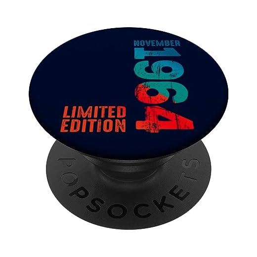 1964 Edición limitada 1964 noviembre 1964 Año 1964 Retro 1964 PopSockets PopGrip Intercambiable
