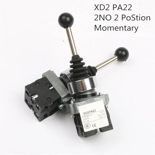 Interrupteur à bascule croisé de 22mm autobloquant quatre voies XD2-PA22