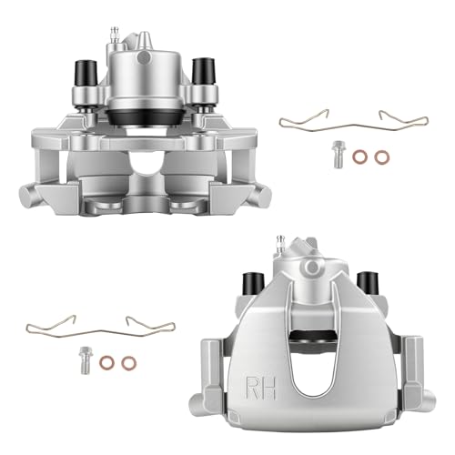 Image of SCITOO Front Brake Calipers With Bracket 19B2942C 19B2943C Compatible For Mazda For 3 2005-2007,For Mazda For 5 2006-2007