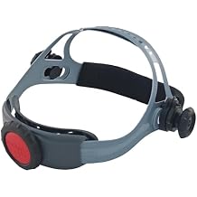 Jackson Safety 370 Speed Dial Replacement Ratcheting Headgear for Welding Helmets - Oversized Adjuster, Adjustable Sliders, Hood Locks Up/Down, Rear Swivel Headband, Washable Sweatband - Made in USA