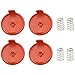 TOOGOO 8-pacco RC-100-P sostituzione Spool Cap copertine e molla per Black- AFS Trimmer GH600 NST2018 CST2000