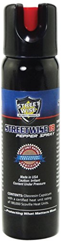 Lab Certified Streetwise 18 Pepper Spray, 4-Ounce, Twist Lock