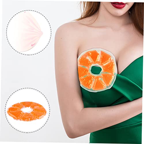 GLEAVI Pacotes De 2 Unidades Fechados Redondos Em Pvc Para Cuidados Aliviam A Amamentação Suprimento