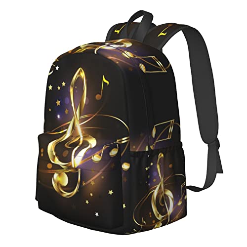 Sac à dos scolaire 17 pouces pour adolescent look musique et animaux rigolos