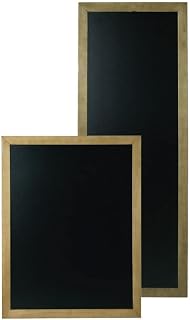 Pizarra en teca/negro tamaño: 120 x 56 cm