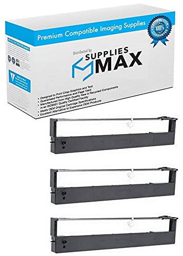Cintas compatibles negro para impresora Compuprint (3 unidades) miniatura 1