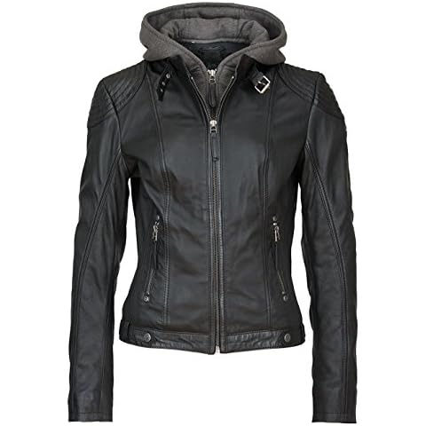 Gipsy Cacey Frauen Lederjacke schwarz M 100% Leder Basics Cover