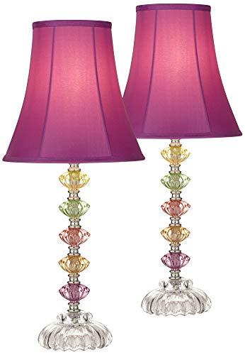 Lámparas de mesa bohemias 360 Lighting set de 2 53 cm alto miniatura 2