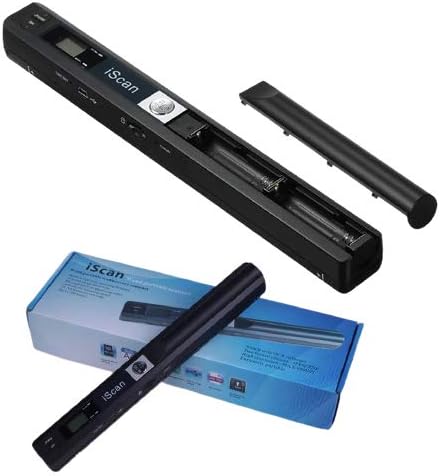 MICROWARE 900DPI Handheld Portable iScan Document A4 LCD Colour Scanner for Photo