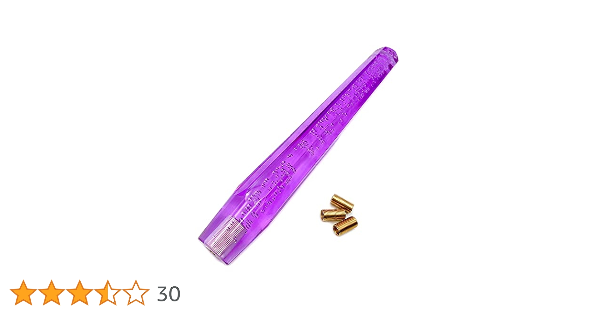 希少色大型　クリアパープル八角形　ドアノブ　ジョッキー　シフトノブ　アメジスト色 希少色大型クリアパープル八角形ドアノブジョッキーシフトノブ