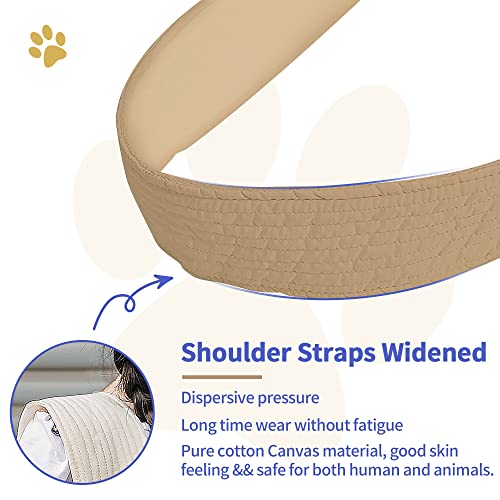 SooGree Bolsa De Transporte Para Cães E Gatos, Alça Ajustável, Mão Livre, Filhote De Estimação, Para
