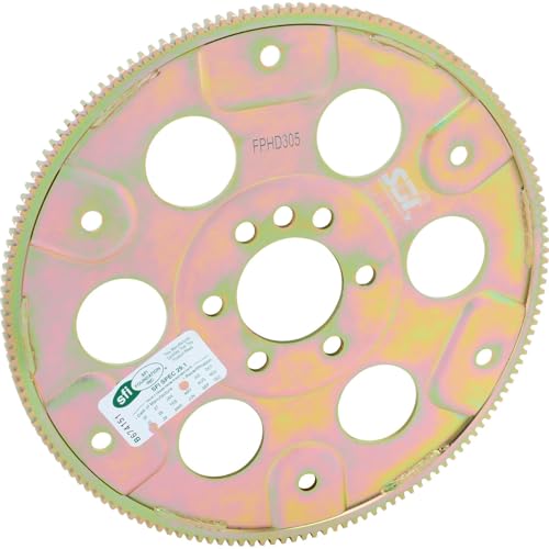 Speedway Motors SFI Flexplate Compatible with Chevy 350 153 Tooth Steel for 2 Piece Rear Main Seal Internally Balanced Engines Fits TH350 with 2.5 Inch Center Hole