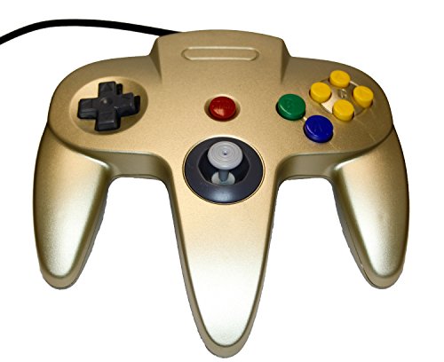 Gold Replacement Controller For Nintendo N64 By Mars Devices #TOP1