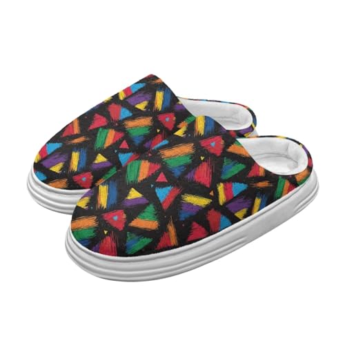 Women Slippers Indoor Thick-soled Slipper Non-slip Warm for Bedroom