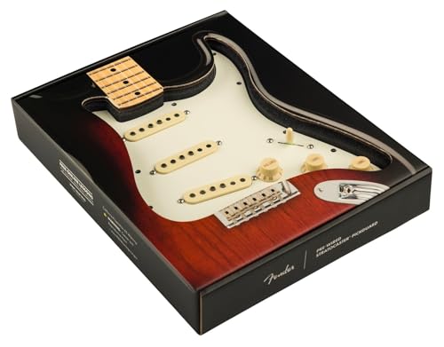 Fender �t�F���_�[�� Pure Vintage '65 w/RWRP Stratocaster �z���ς݃s�b�N�K�[�h�� �X�g���g�L���X�^�[�M�^�[�p Pre-Wired SSS �F:Parchment 11 Hole [���s�A���i]