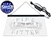 ADVPRO Pipe Fitter Tools Man Cave Gifts Dual Color LED Neon Sign White & Blue 24
