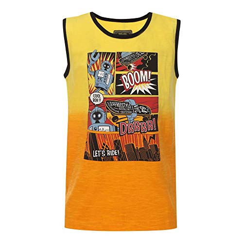 Image of Gini & Jony Boys Round Neck Printed Sando