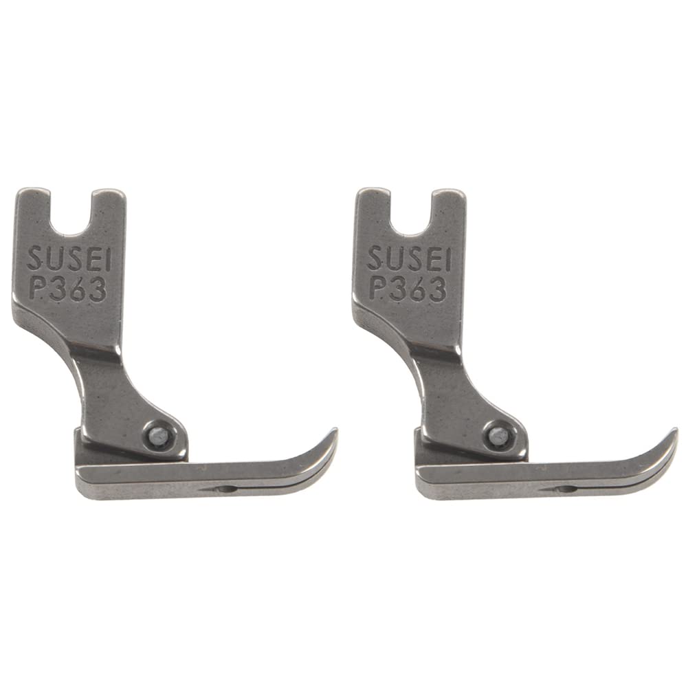 Hndhbfgrt 2X Simple Steel Sewing Machine Presser Foot Narrow Zipper Presser Foot