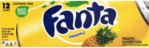 Fanta Pineapple, 12 fl oz (pack of 12)