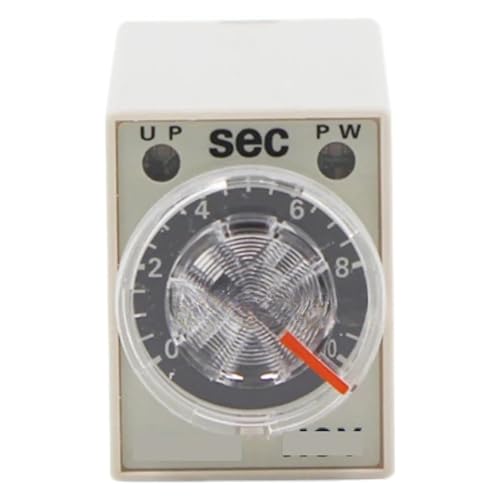 CHBMSS H3Y-2-C DC24V Authentic Original Time Delay Relay 24 Volt Timer Switch Relay 1S 5S 10S 30S 60S(H3Y-2-C 24VDC 10S)