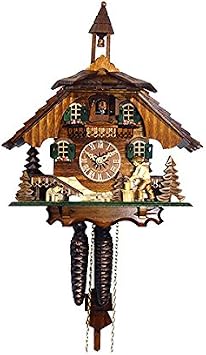Orologio meccanico tradizionale tedesco a cucù - Foresta Nera : Amazon.it:  Casa e cucina
