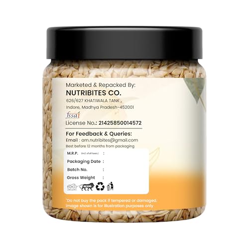 Image of NutriBites Premium Muskmelon Seeds 1kg | Kharbooja Magaj | Kharbuja Beej for Eating | High Protein Seeds | Rich in Magnesium, Potassium & Iron | Healthy Superfood Seeds | Hygienically Packed
