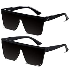 (Super Dark Lens) Glossy Black + Matte Black | Category 4 Lenses