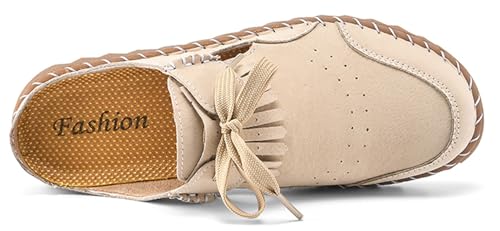 Honeystore Women's Slip-on Loafers Casual Flats All-Season Shoes4