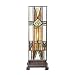 14" Stained Glass Mission Style Hurricane Accent Lamp