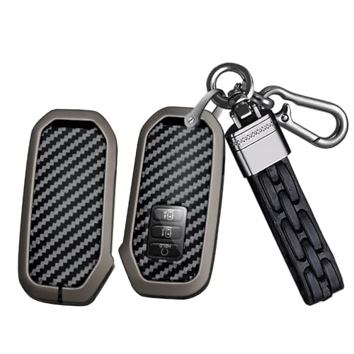 Funda para llave de coche de fibra de carbono para Kia EV6 GT K5 Sportage Sorento 4 MQ4