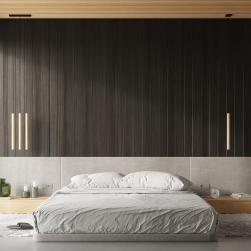 Lámpara colgante de madera 3 bombillas comedor techo moderna rectangular G9 PASTELO 7